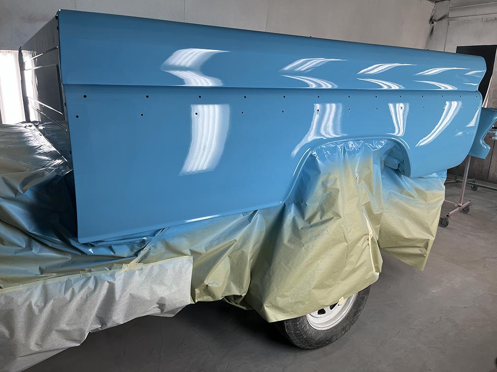 Custom Auto Paint Process