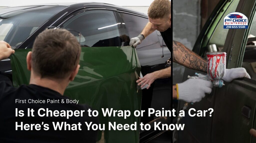 Is It Cheaper to Wrap or Paint a Car graphic